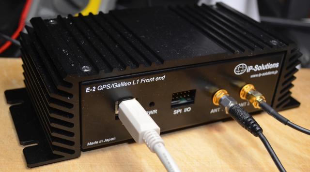 GPS GLONASS Galileo BeiDou QZSS recorder to record GNSS RF signals and USB front end for SDR